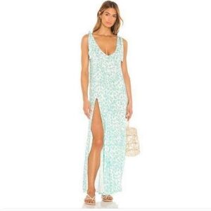 princess polly baby blue dress Womens Dresses Maxi Dresses Long Sleeves main image 0